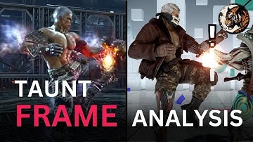 Can Bryan Still Taunt Jet Upper? - TEKKEN 8 Bryan Frame by Frame Analysis