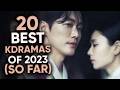 Top 20 highest rated kdramas of 2023 so far ft happysqueak