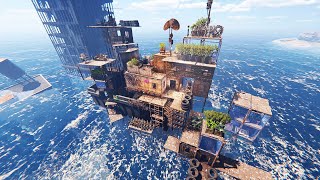 Building an EPIC base in this OPEN WORLD Waterworld Simulator | Sunkenland