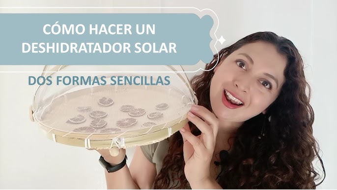 Cómo hacer un deshidratador de alimentos solar casero