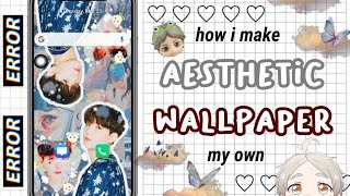 HOW TO MAKE AESTHETIC BTS SUGA WALLPAPER | Picsart Tutorial 📲🐱💜 screenshot 2