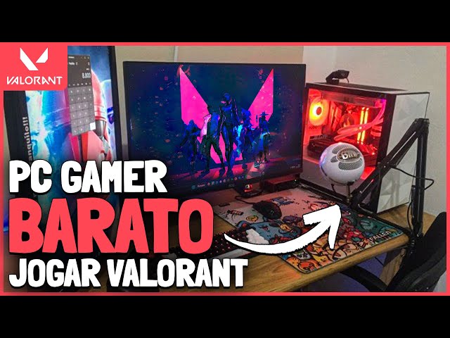 Pc gamer completo para jogar free fire