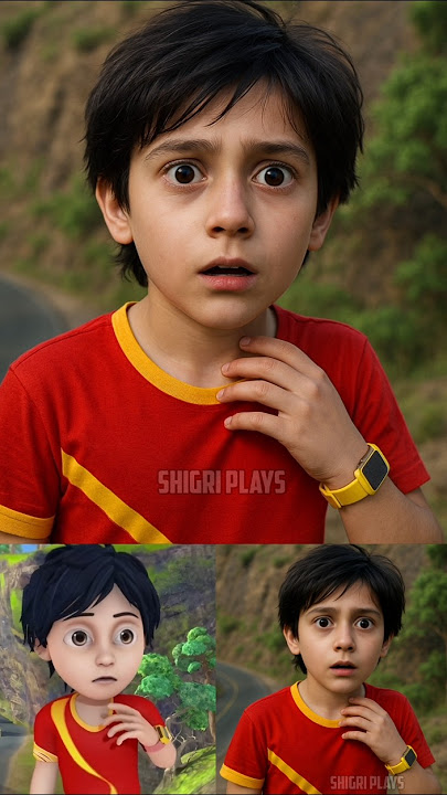 Shiva Cartoon Characters in Real Life #Shorts #Viral