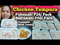 NEGOSYO IDEA: Chicken Tempura, 5 Tips Kung Paano Nenegosyohin Complete With Costing