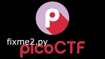 PicoCTF fixme2.py