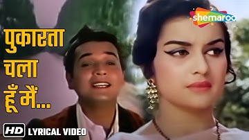 Thumbnail of Mere Sanam Pukarta Chala Hoon (Video Lyrical) | पुकारता चला हूँ मैं | Mere Sanam (1965) |  Mohd.Rafi