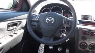 2008 Mazda 3 Red - Stock 13719A - Interior