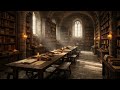 Monastic Archive Room Ambience | Deep Sleep &amp; Anxiety Relief
