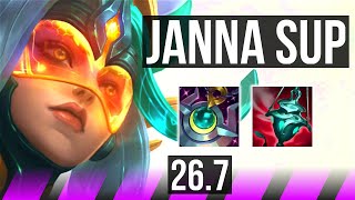 JANNA &amp; Kai'Sa vs NAUTILUS &amp; Jinx (SUP) | TR Challenger | 26.7