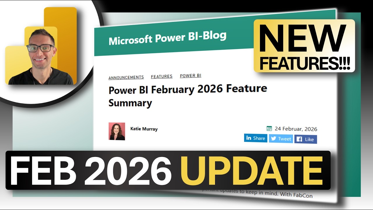 🔥 Power BI February 2026 Update: 5 New Features You Need! - YouTube