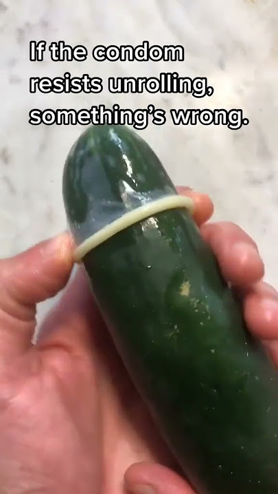 How To Know If A Condom Is Inside Out | SELF
