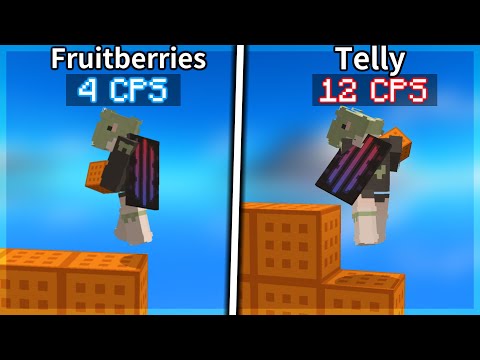 我在Minecraft用『低CPS』學習了10個疊橋方式