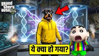 Franklin Became CHOP After  Experiment 😱 | Shinchan Saved Franklin in GTA 5
