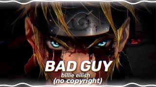 bad guy audio edit (billie eilish) no copyright- remix