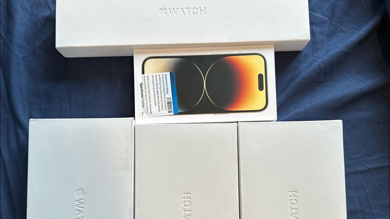 Unboxing Iphone 14 Pro watch ultra | #apple #iphone #technology - YouTube