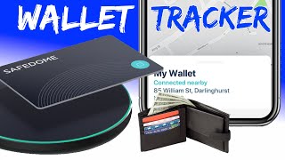 Worlds first WIRELESS RECHAREGABLE Wallet Tracker - SafeDome