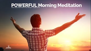 Positive Morning Guided Meditation (Law of Attraction Energise, Focus Intend, Appreciate)