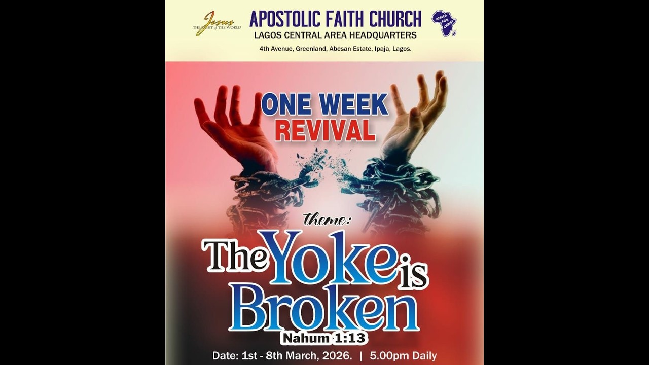 EVENING REVIVAL SERVICE (THE YOKE IS BROKEN) 06/03/2026