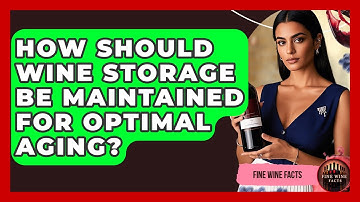 How Should Wine Storage Be Maintained for Optimal Aging? - Fine Wine Facts