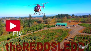 HELICOPTER | Christmas Trees | MD500D | the REDD SLEDD