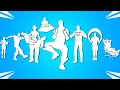 Top 50 Legendary Fortnite Dances & Emotes (Rick Dance, Ska-stra-terrestrial, Lil' Saucer, Unzipped)