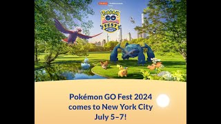 Pokemon GO Fest July 5-7, 2024 NYC! #PokemonGO #PokemonGOFest #NYC #Marshadow