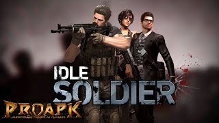 Idle Soldier - Zombie Sweeper Rpg Gameplay Android Ios