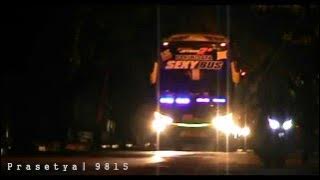 [PARADE TELOLET!!!]strobo perang klakson telolet melody duo Bus Garin Trans