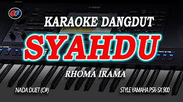 SYAHDU KARAOKE DUET (RHOMA IRAMA) NEW VERSION