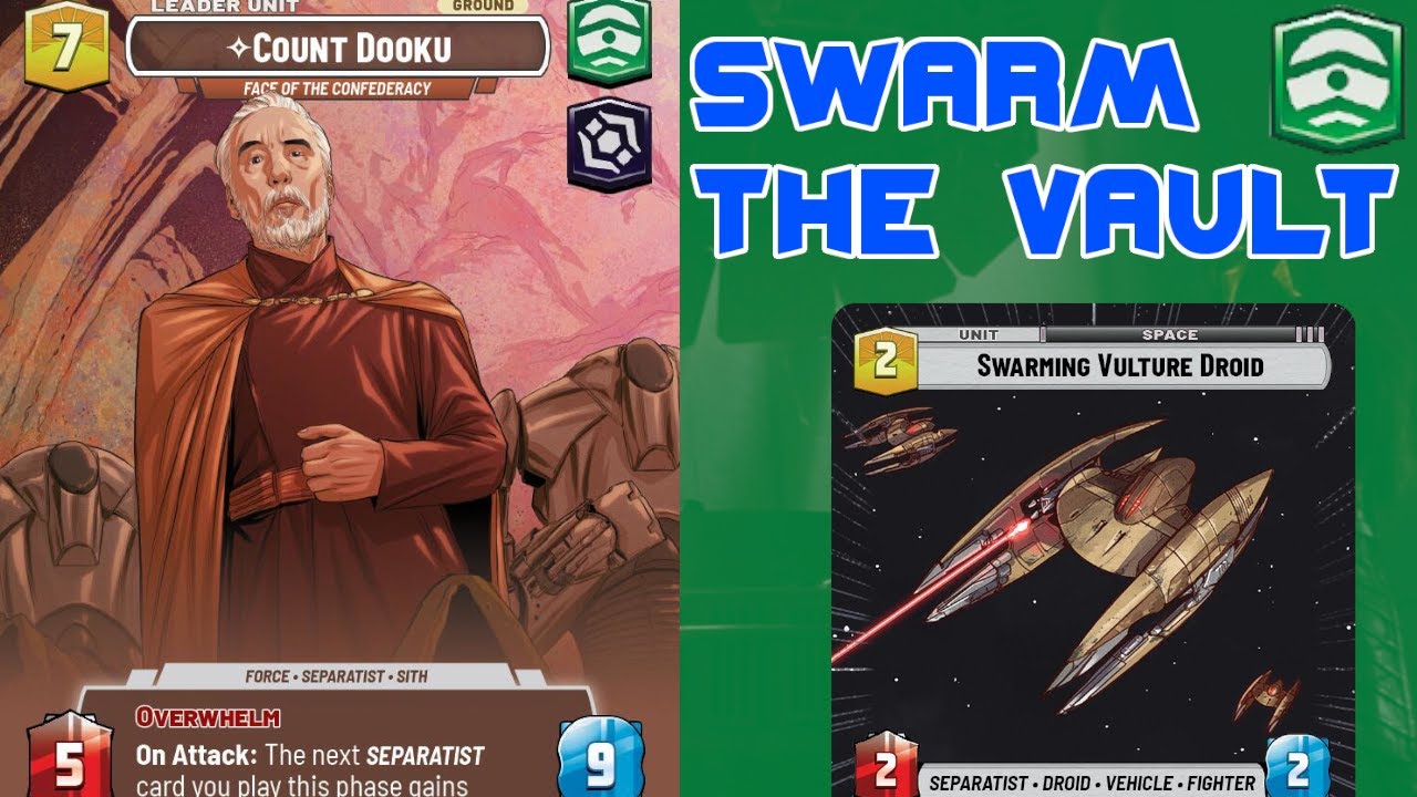 Dooku Vulture Droid Swarm - Data Vault Summer 2025