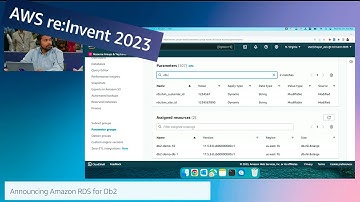 AWS re:Invent 2023 - AWS OnAir Announcing Amazon RDS for Db2