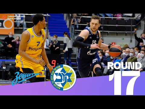 Baron wins it for Zenit! | Round 17, Highlights | Turkish Airlines EuroLeague