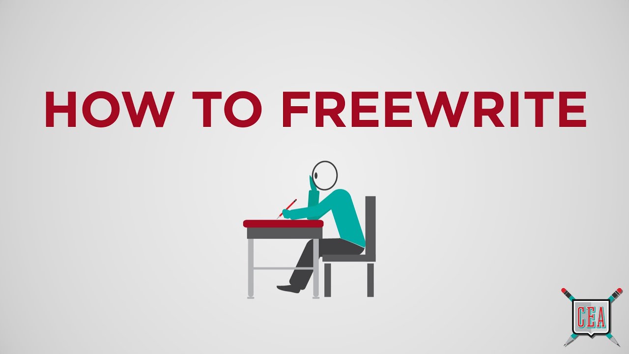 Freewriting 28: How to Freewrite for Your College Essay