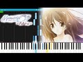 Memories Off ~それから~ OP (PSP)【君の描片~キミノカケラ~】「 ピアノ」