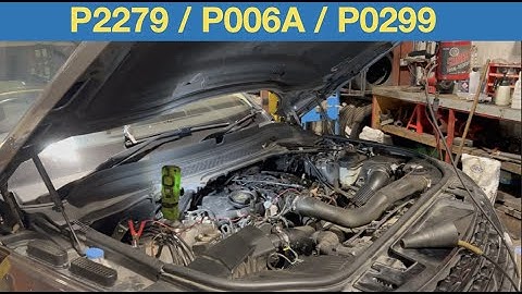 Diagnosing a Range Rover sport with Fault codes P2279 P006A P0299 + Restricted performance