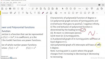 OpenStax Precalculus Ch 3.3 Polynomial Functions # 2