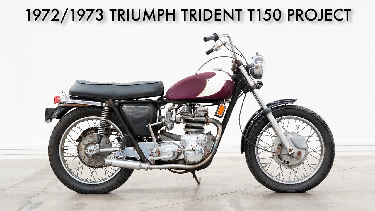 1972/1973 Triumph Trident T150 Project - YouTube