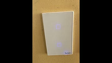 SONOFF TX WiFi Smart Light Switch, 2.4GHz Wi-Fi Touch Smart Wall Switch,Works with Alexa and  Review