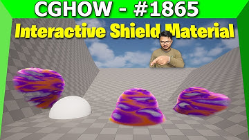 Unreal Engine 5 - Make Interactive Shields! (Material Tutorial) 🛡️✨