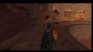 Gor - Second Life - Sparring in the City of Ven