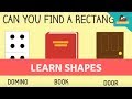 Learn the Shapes for Kids - Shapes in Real Life