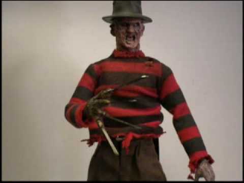 NOW ON EBAY Custom 1/6 Sideshow Freddys Revenge figure - YouTube