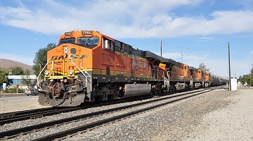 An opposite BNSF manifest go to Tehachapi Loop (Aug 1, 15)