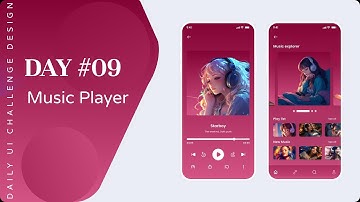 UI Design Challenge | Daily UI 009 | Music Player Design