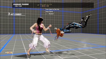 Dead or Alive 6 - Kokoro Move List (Command Training / Secret Moves)