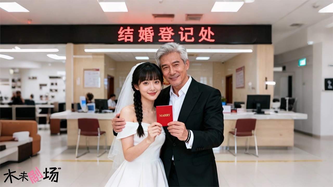 領證當天被放鴿子，她情急之下閃婚沒車沒房的老大叔，殊不知他是禁慾又多金的億萬總裁，愛上她的灑脫，婚後給她一切寵愛 #灰姑娘霸總 #瑪麗蘇 #甜寵 總裁的契約小嬌妻