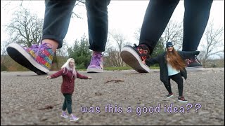 THIS is what Happens when Two Adults Try Heelys!