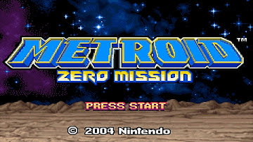 Metroid Zero Mission HD [ Intro Title Screen & In Game ]