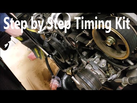 STEP by STEP Timing Belt Kit installation: 2UZ-FE V8 4.7;Toyota Tundra, Sequoia, Land Cruiser, Lexus