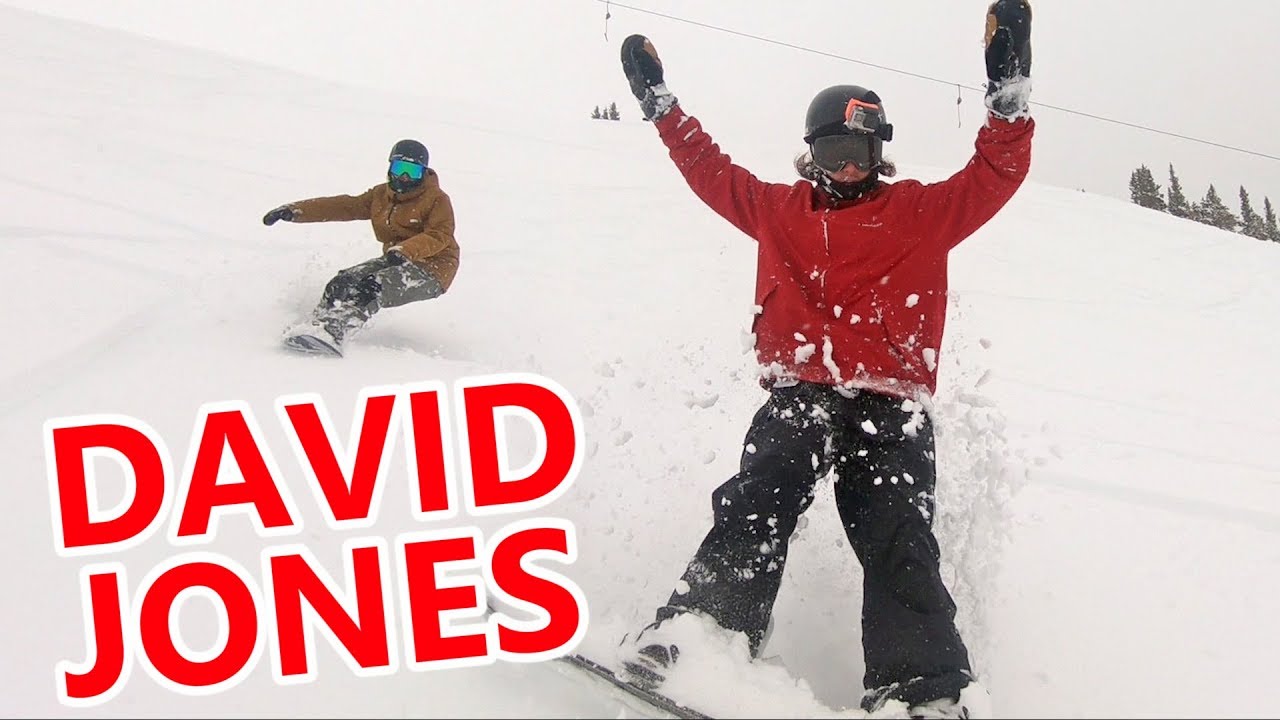 POWDER SNOWBOARDING WITH DAVID JONES 